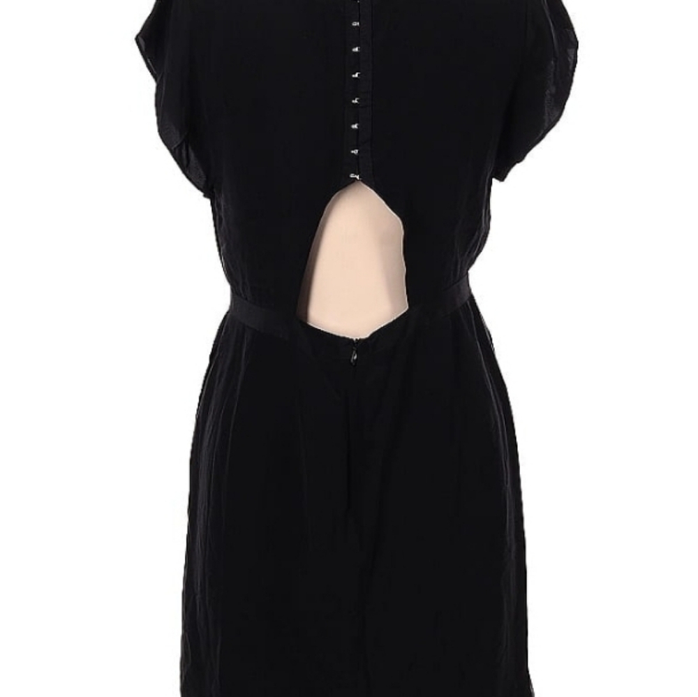 Of Two Minds Silk Sheath Dress Size Medium